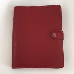 Red A5 original Filofax